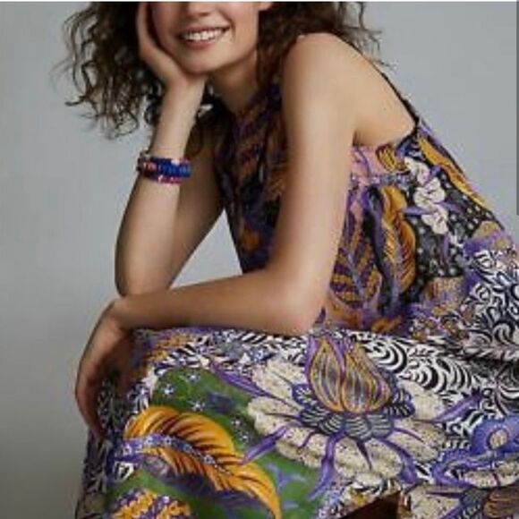New Anthropologie Alanna maxi dress
size XS 
NWOT retail $239 - Picture 4 of 10